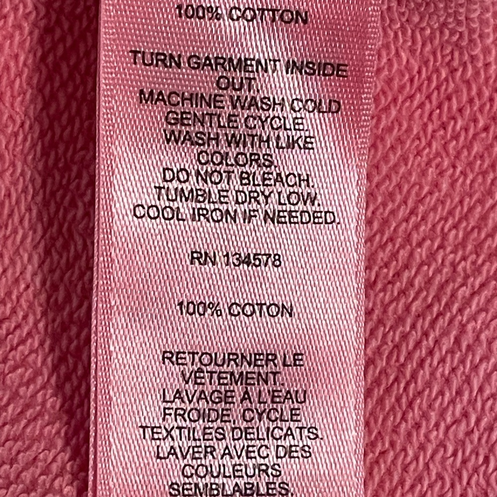 Vineyard Vines Pink Crewneck Sweatshirt - Women’s XS, 100% Cotton - Picture 4 of 6